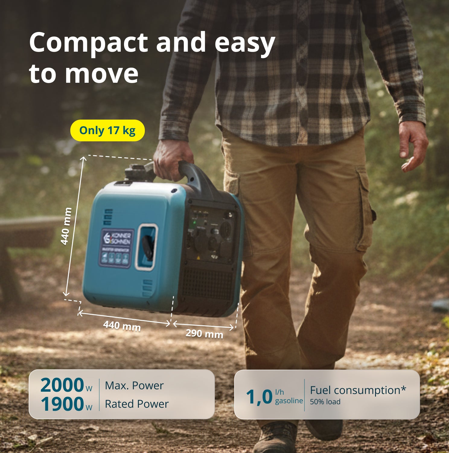 Inverter generator KS 1900i S