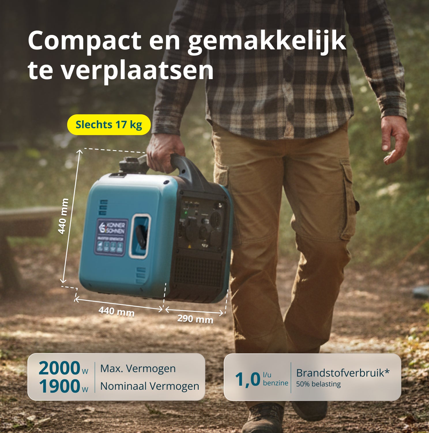 Invertergenerator KS 1900i S