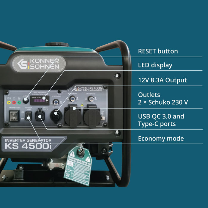 Generador inverter KS 4500i