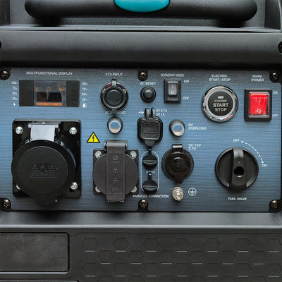 Panel de control ergonómico