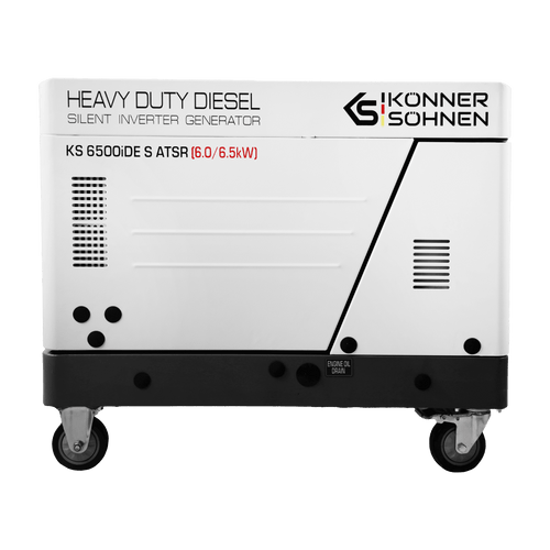 Generator invertor diesel în carcasă insonorizată KS 6500iDE S ATSR