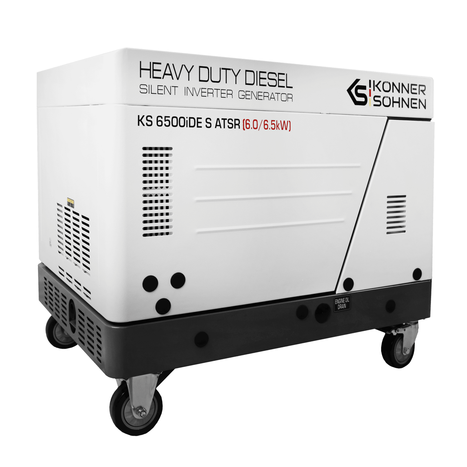 Дизельний інверторний генератор  у шумозахисному кожусі KS 6500iDE S ATSR