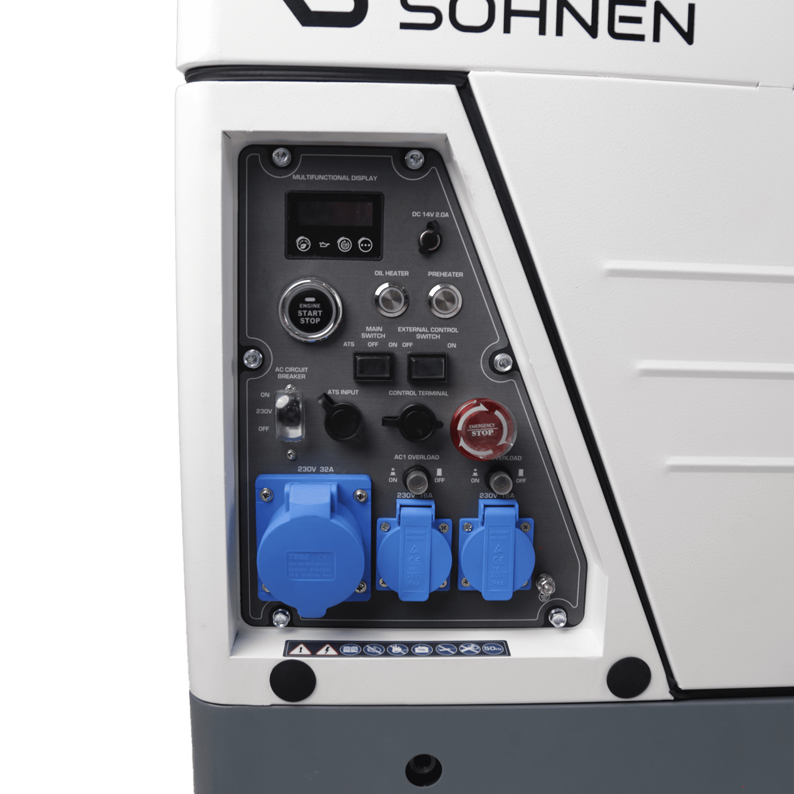 Дизельний інверторний генератор  у шумозахисному кожусі KS 6500iDE S ATSR