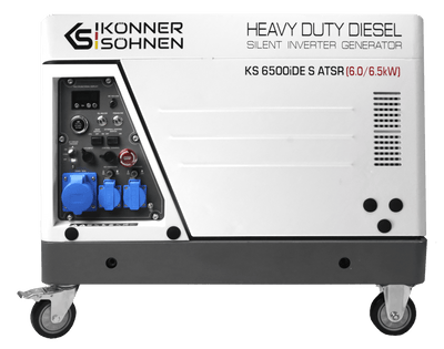 Дизельний інверторний генератор  у шумозахисному кожусі KS 6500iDE S ATSR
