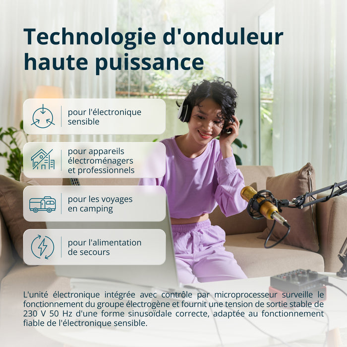 Groupe électrogène inverter KS 6500iE