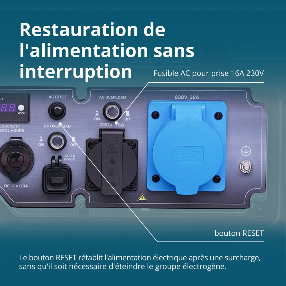 Groupe électrogène inverter KS 6500iE