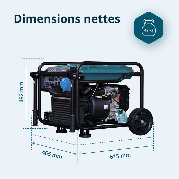 Groupe électrogène inverter KS 6500iE