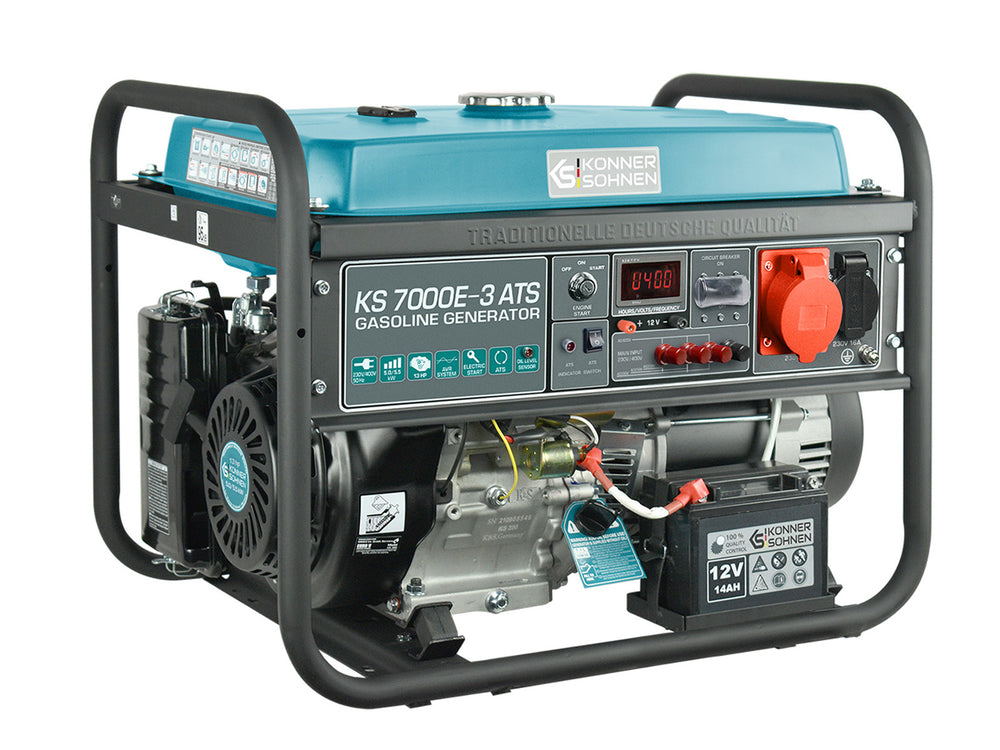 Gerador a gasolina "Könner & Söhnen" KS 7000E-3 ATS