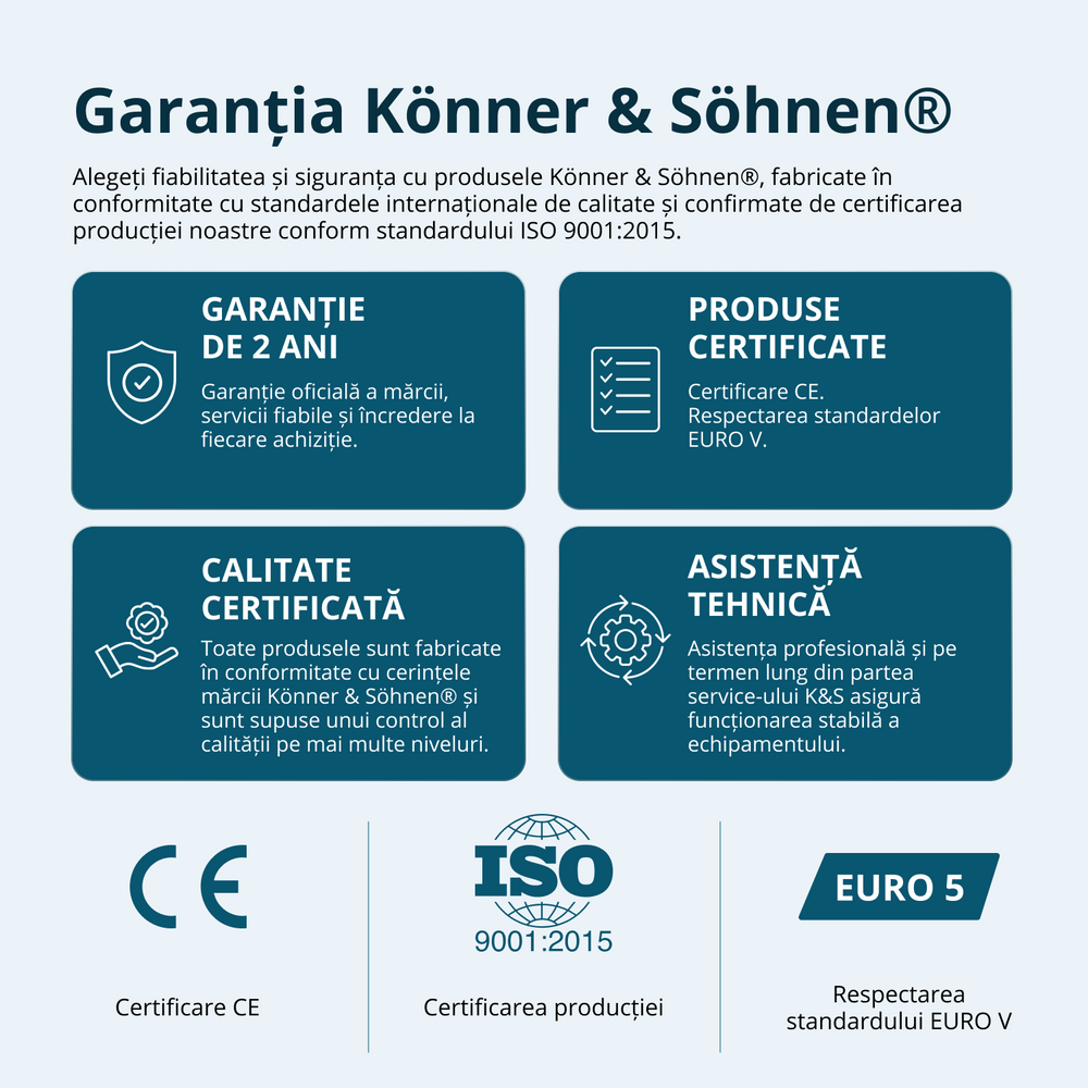 Generator de curent continuu KS 48VS-DC, versiunea 50–55V