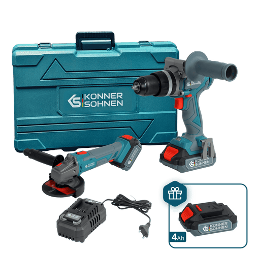 Conjunto Maestro Inalámbrico KS IDAGB 20V SET 1 PLUS