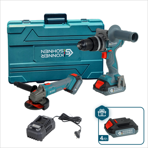 Conjunto Mestre Sem Fios KS IDAGB 20V SET 1