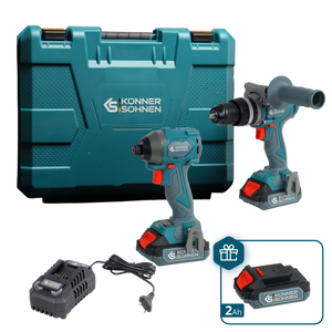 Conjunto inalámbrico Master Set 2en1 KS IDISD 20V SET 2 PLUS