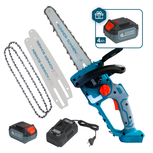 Mini Motosserra Sem Fios KS MCS20V-12 SET PLUS