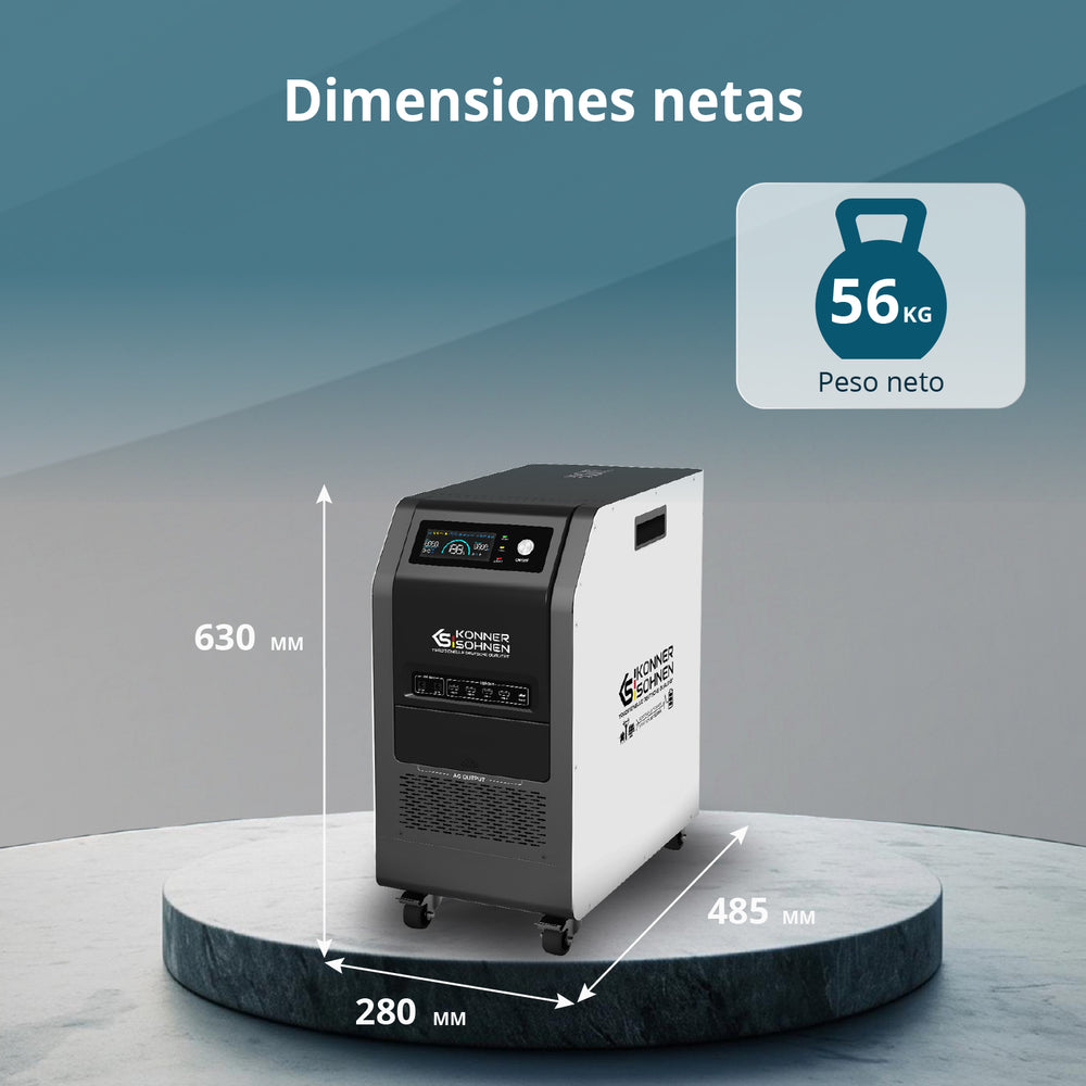 Bärbar kraftstation 3-i-1 KS 5200PS