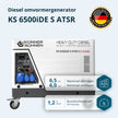 Diesel Inverter Generator in Geluiddichte Behuizing KS 6500iDE S ATSR thumbnail