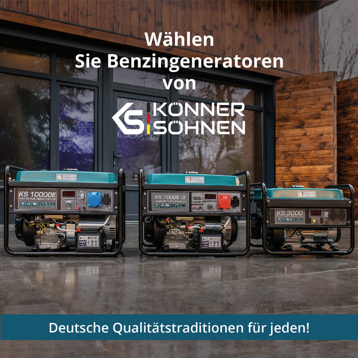 Benzin-Generator "Könner & Söhnen" KS 7000