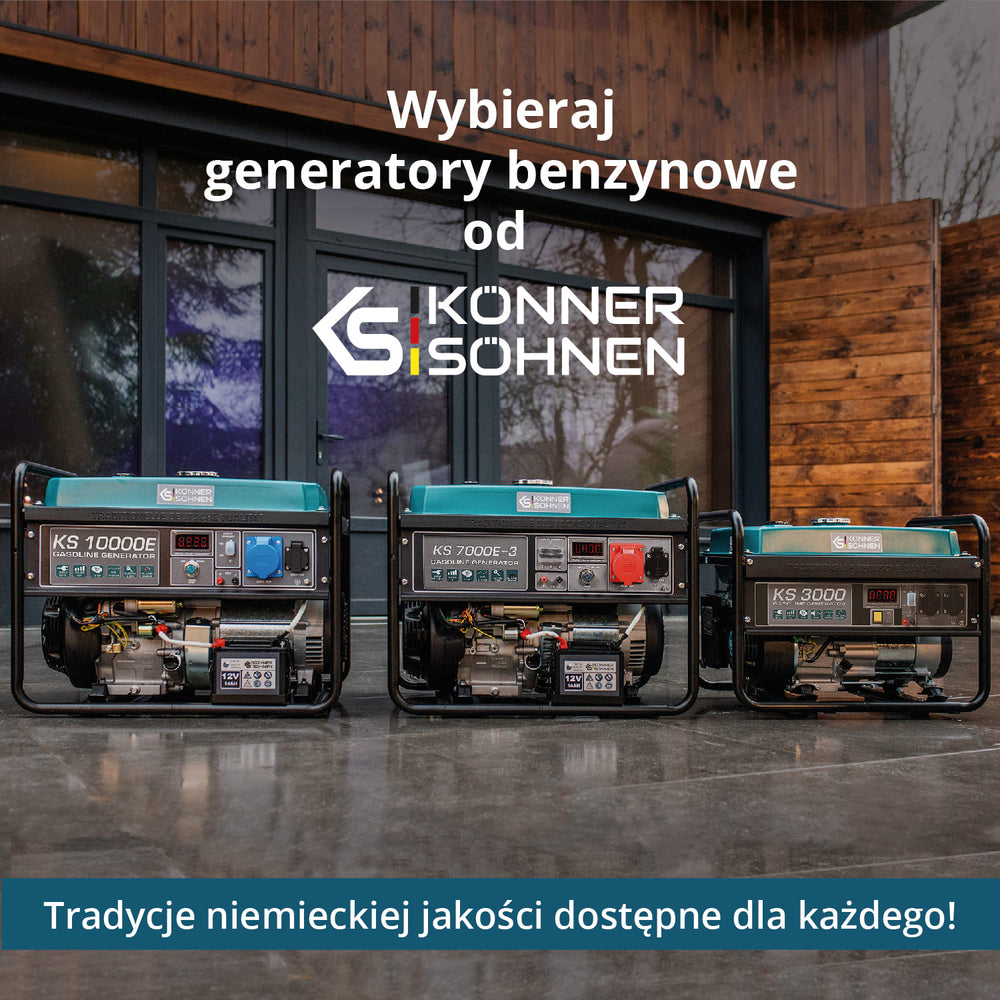 Generator benzynowy „Könner & Söhnen” KS 7000