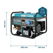 Benzingenerator "Könner & Söhnen" KS 7000E thumbnail