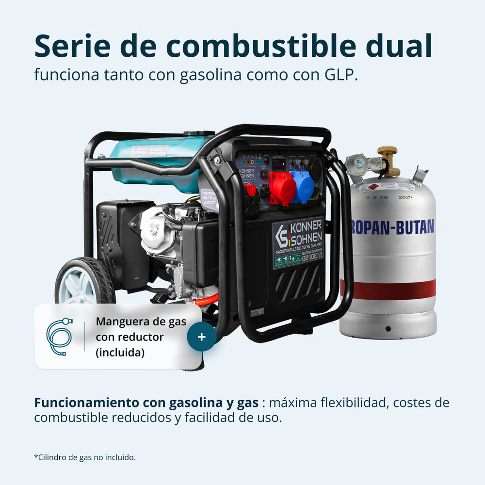 Generador Inverter KS 8100iEG 1/3