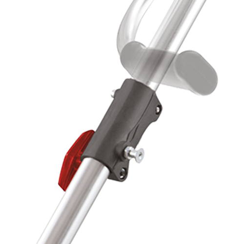 Barra desmontable resistente con conector de aluminio