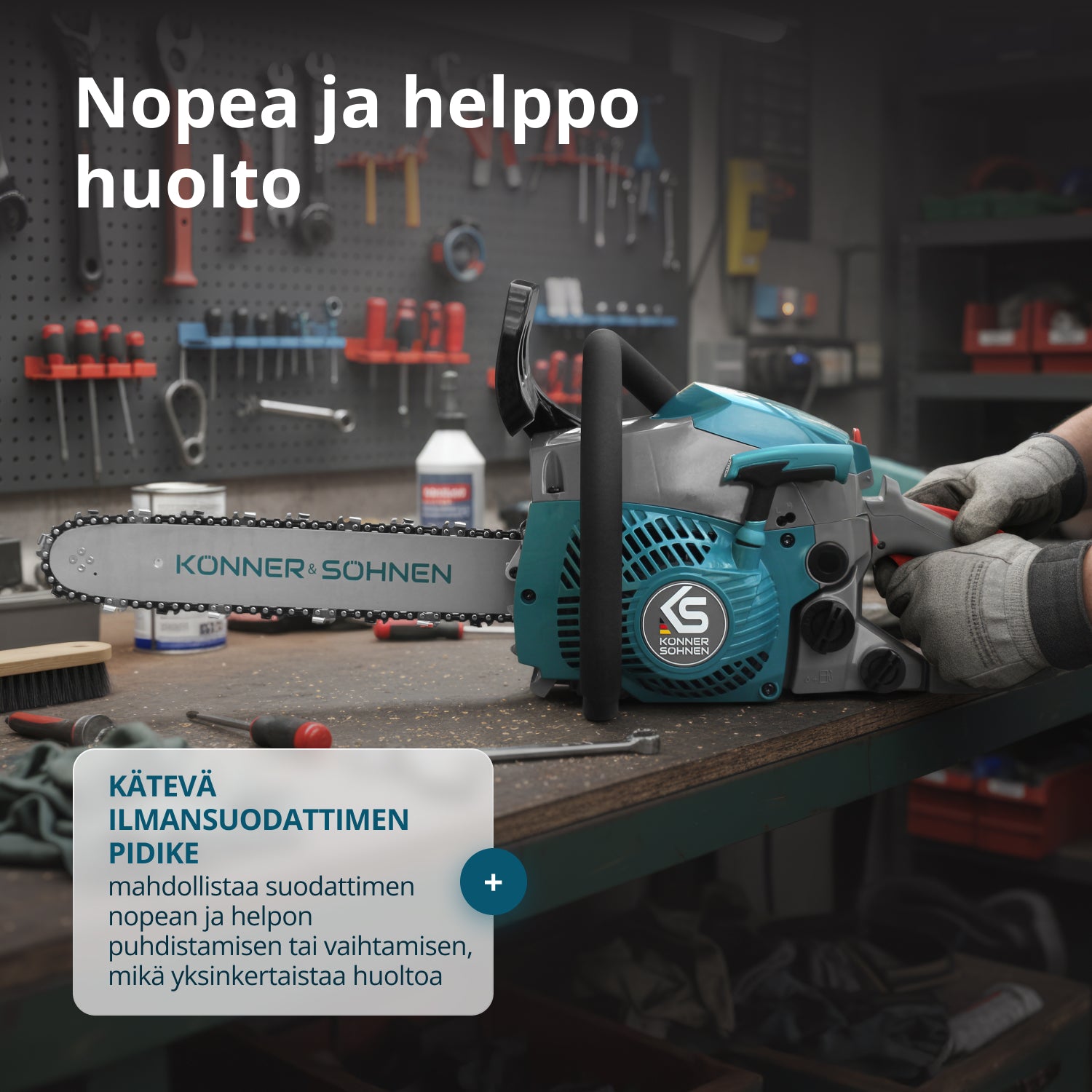 Bensiiniketjusaha KS CS18G-14C