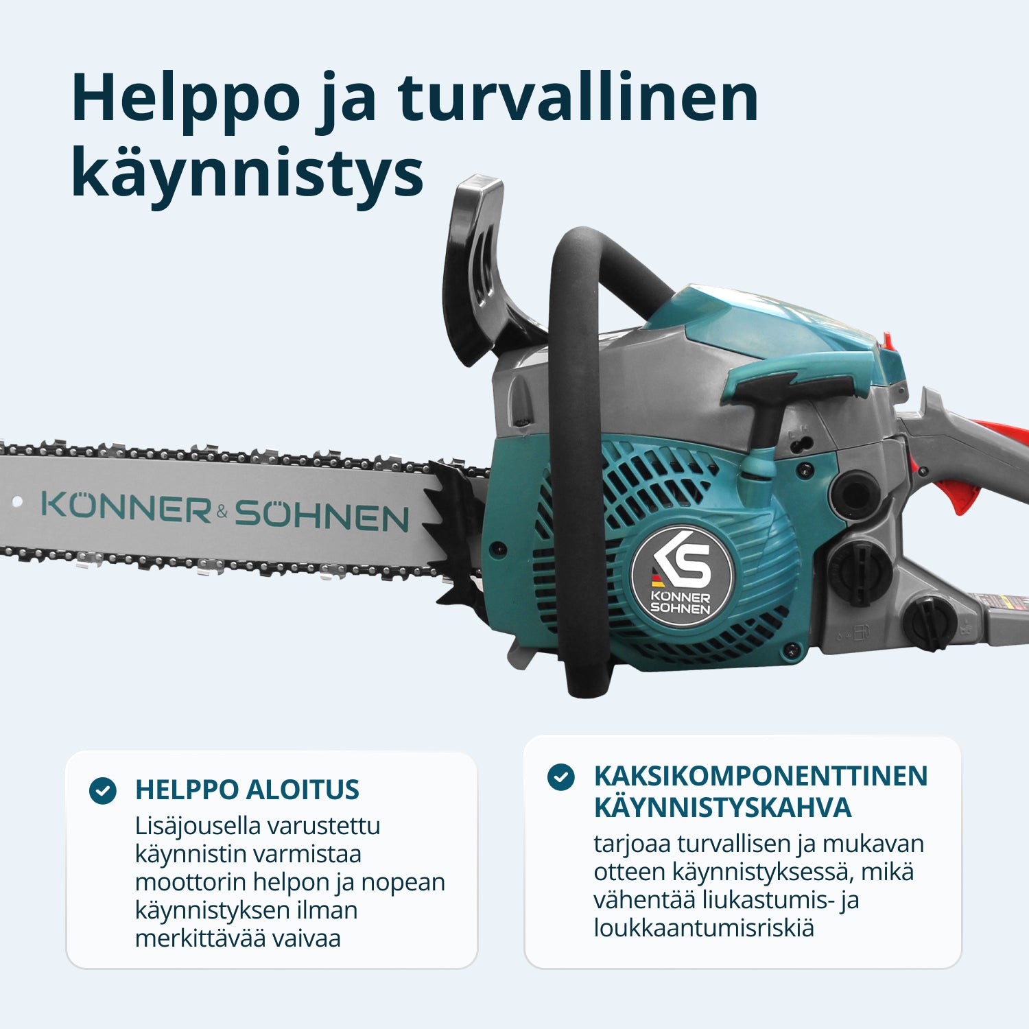 Bensiiniketjusaha KS CS20G-16