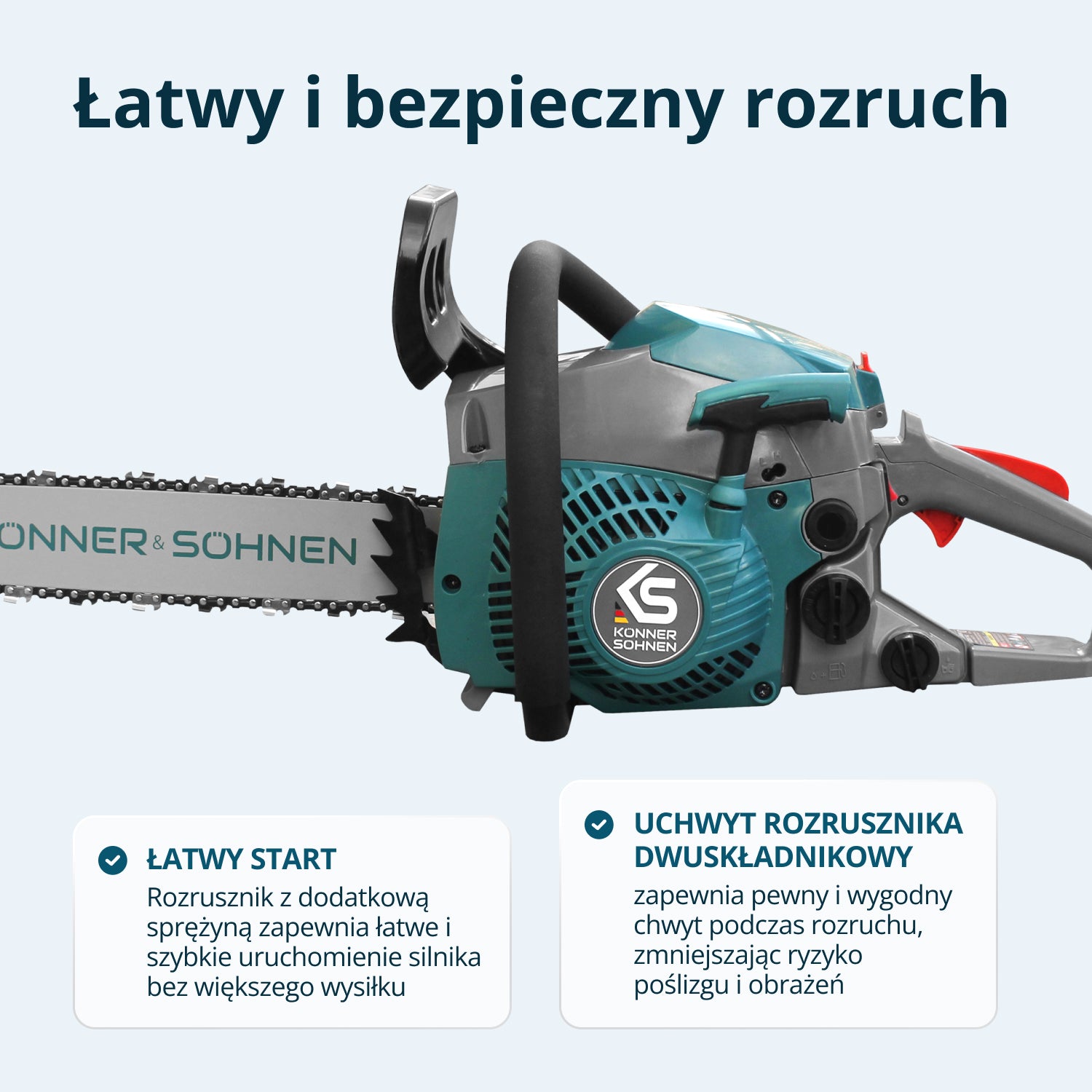 Motosierra a gasolina KS CS20G-16