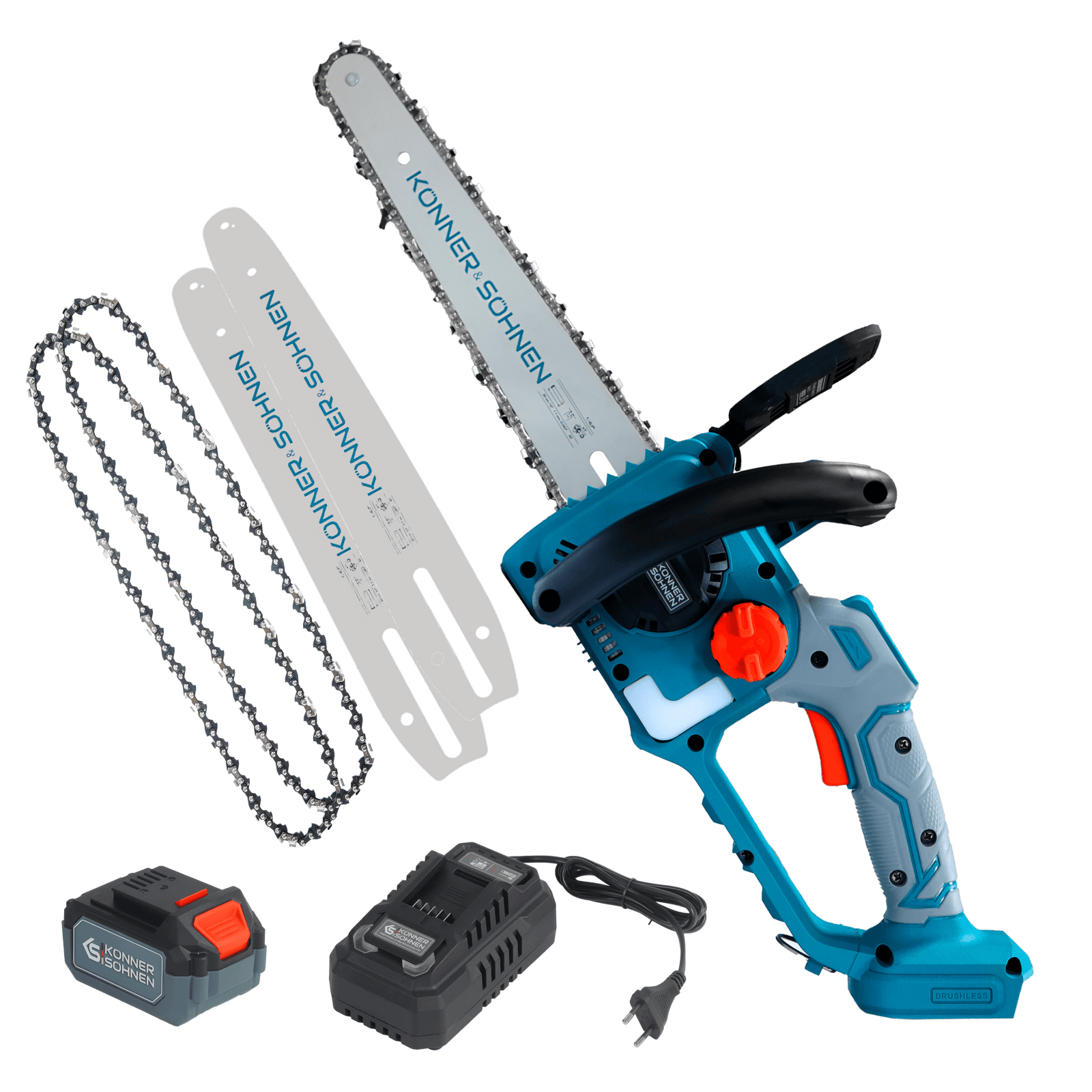 Cordless Mini Chainsaw KS MCS20V-12 SET