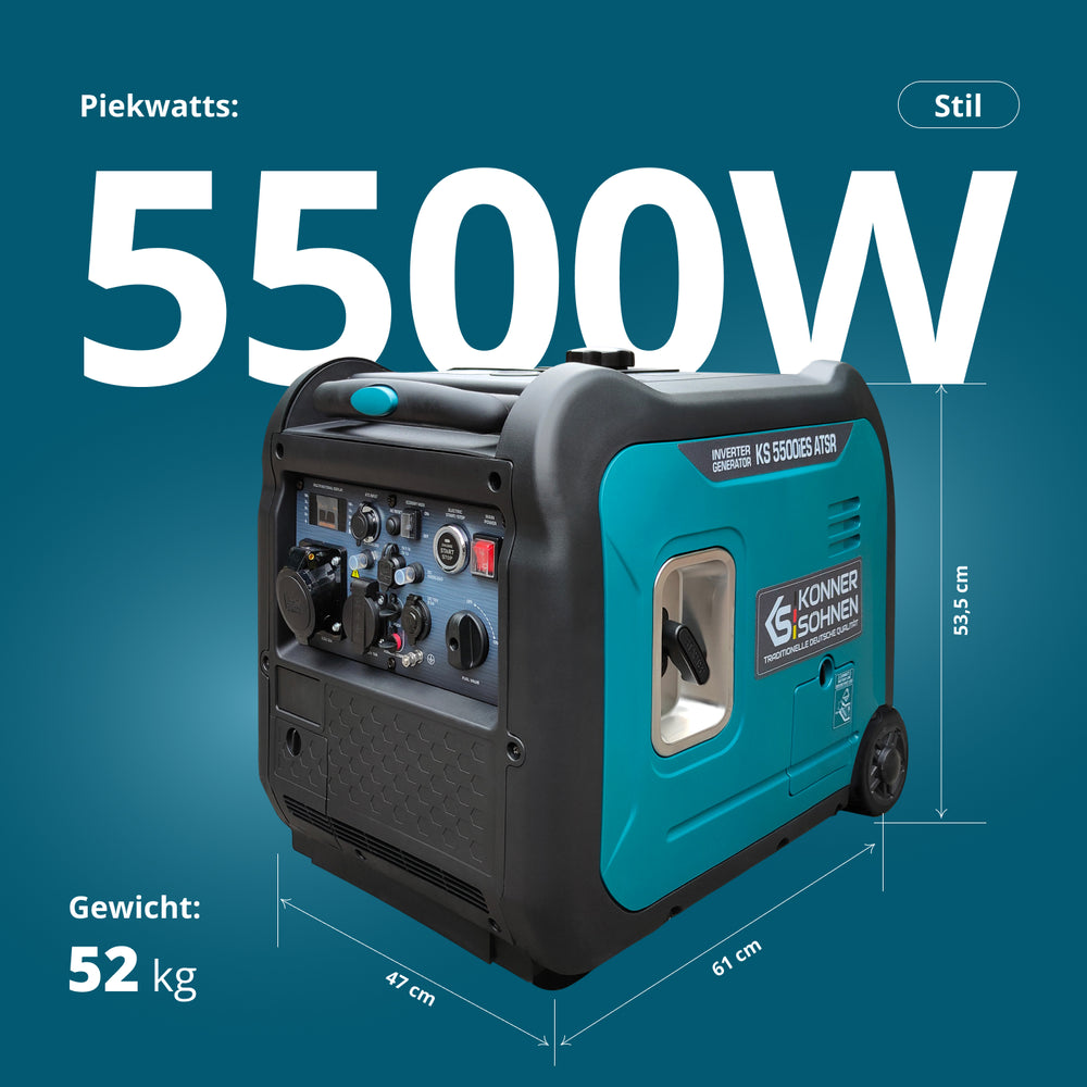Invertergenerator KS 5500iE S ATSR
