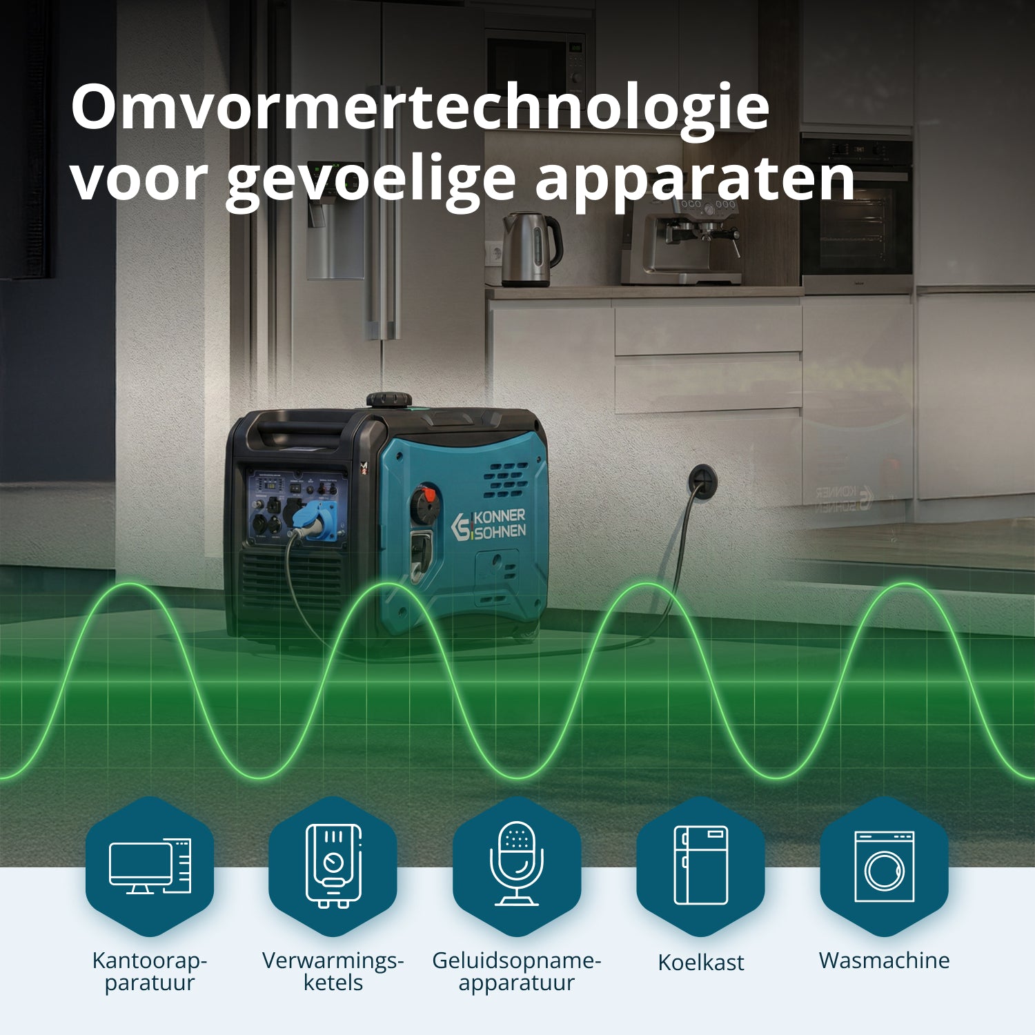 Invertergenerator KS 6000iE S