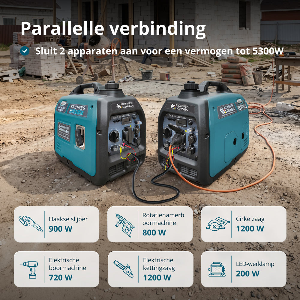 Invertergenerator KS 3100i S