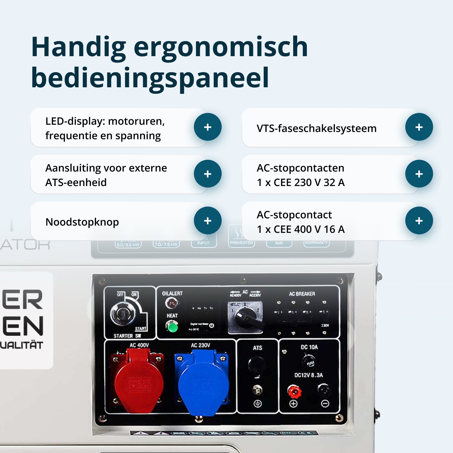 Dieselgenerator "Könner & Söhnen" KS 9200HDES-1/3 ATSR (EURO V)