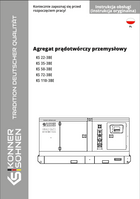 Agregaty prądotwórcze diesel KS 22-3BE, KS 35-3BE, KS 50-3BE, KS 72-3BE, KS 110-3BE
