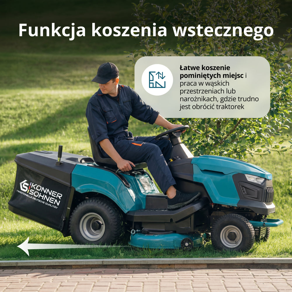 Traktor spalinowy kosiarka do trawy KS 98TMG-H