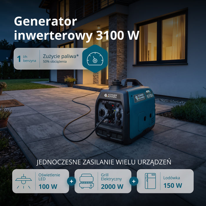 Generator inwerterowy KS 3100i S