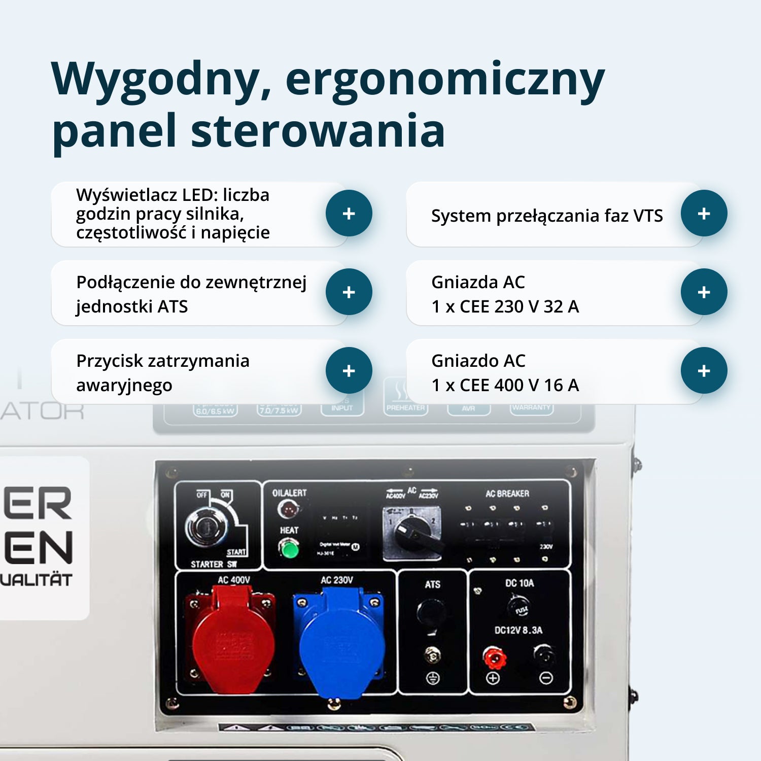 Generator diesla „Könner & Söhnen” KS 9200HDES-1/3 ATSR (EURO V)