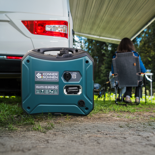 Groupe électrogène CC à Double Carburant KS 24VGS-DC