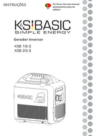Gerador Inversor KSB 18i S, KSB 20i S