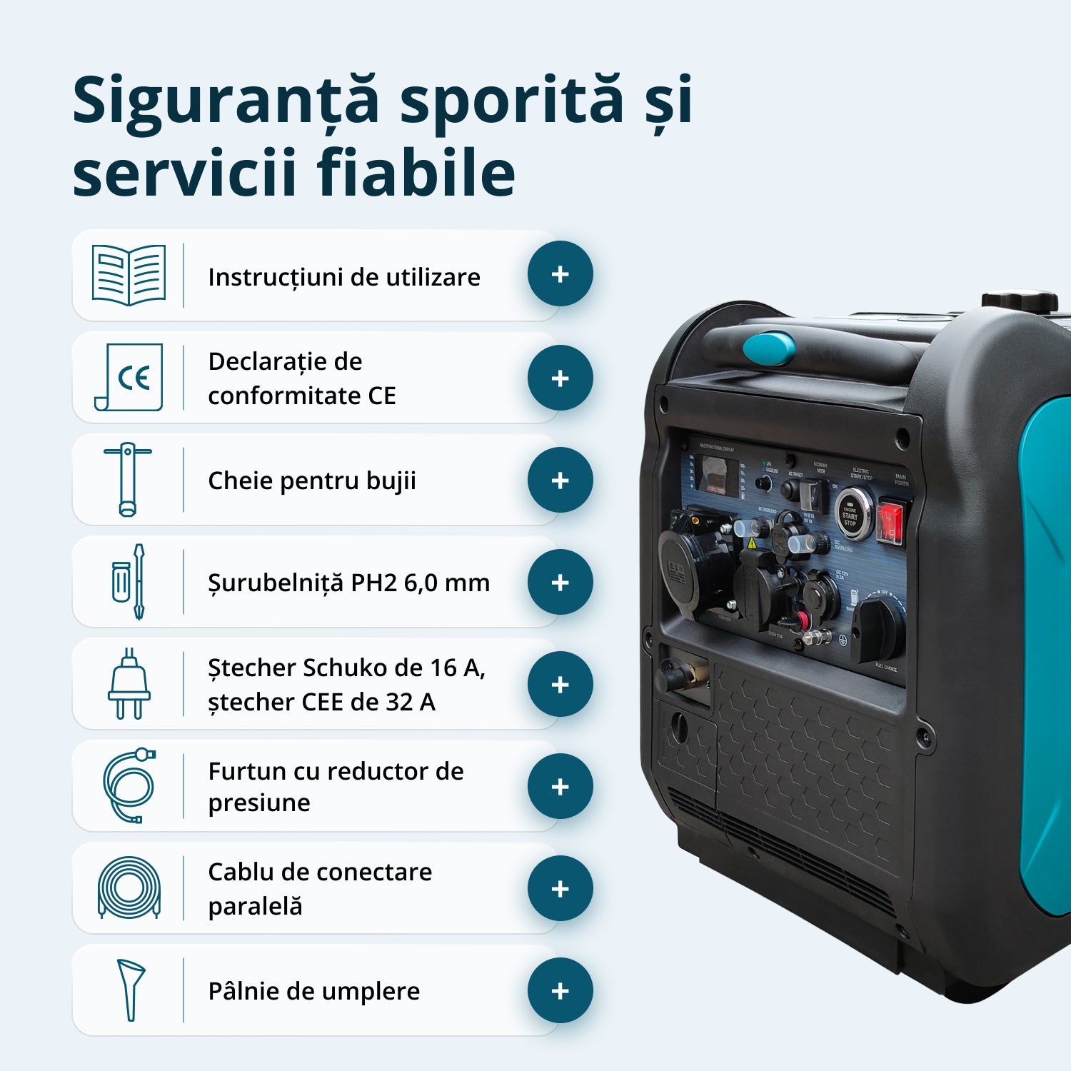 Generator cu inverter pe GPL/benzină KS 5500iEG S