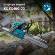 Drujbă pe benzină KS CS40G-20 thumbnail