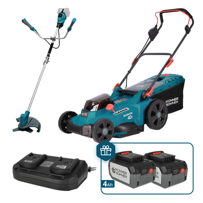 Kampagne Græsplæneplejesæt KS 43LM-BCT40V-SET