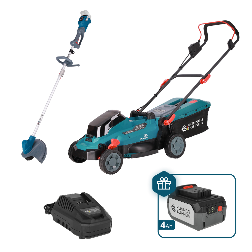 Kit Promozionale per Cura del Prato KS 33LM-BCT20V-SET
