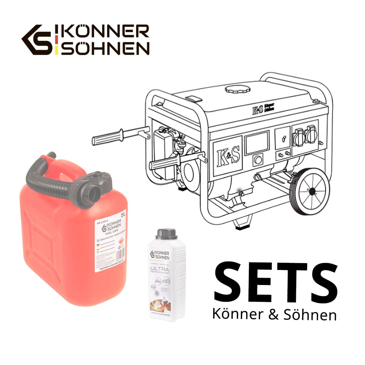 SETPROMO132: KSB 22i S + KS 10W-30 + KS CR-15M