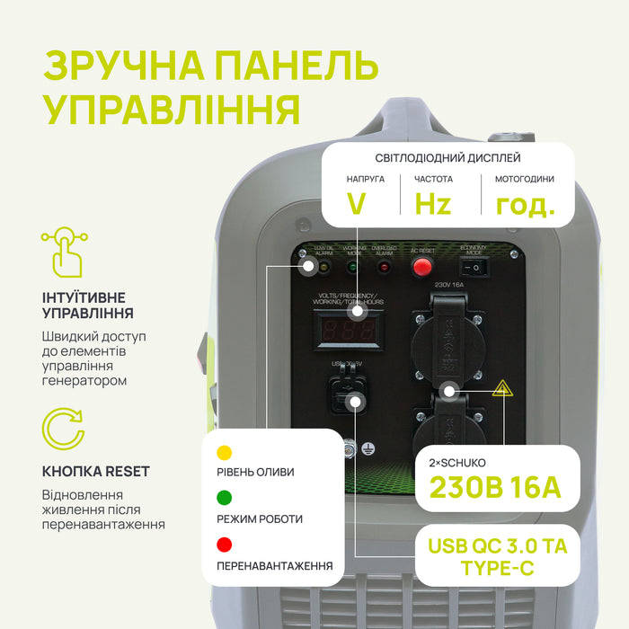 Інверторний генератор KSB 32i S 