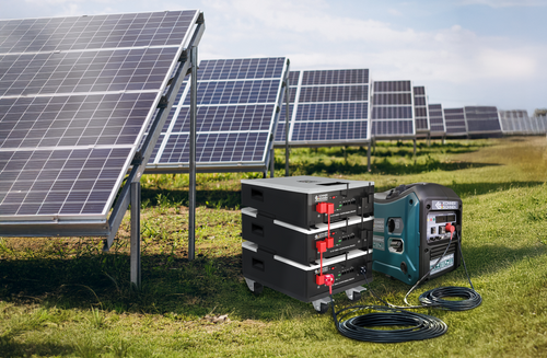 Groupe électrogène CC à Double Carburant KS 24VGS-DC
