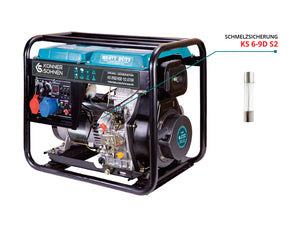 Предпазител KS 6-9D S2