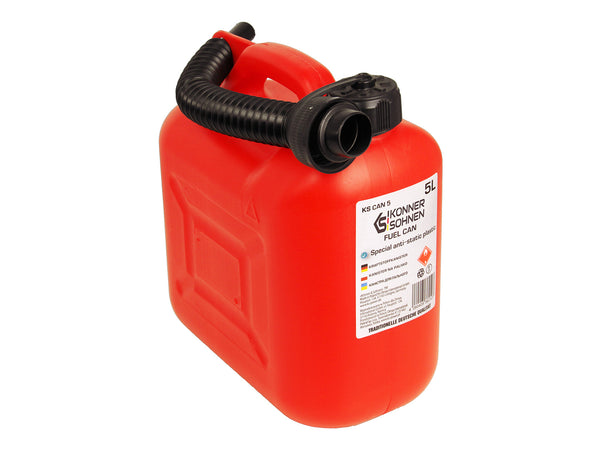 Canistră combustibil plastic cu palnie KS CAN 5