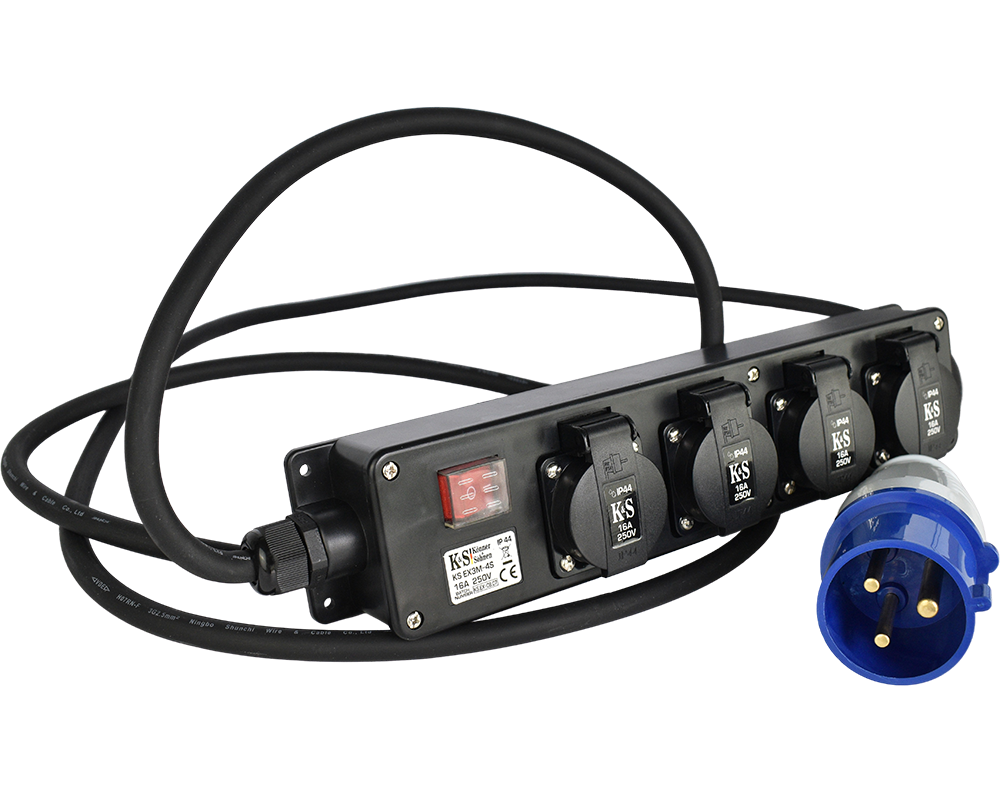 Stopcontactadapter KS EX3M-4S