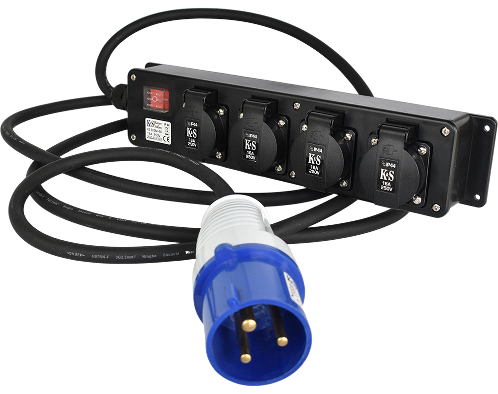 Stopcontactadapter KS EX3M-4S