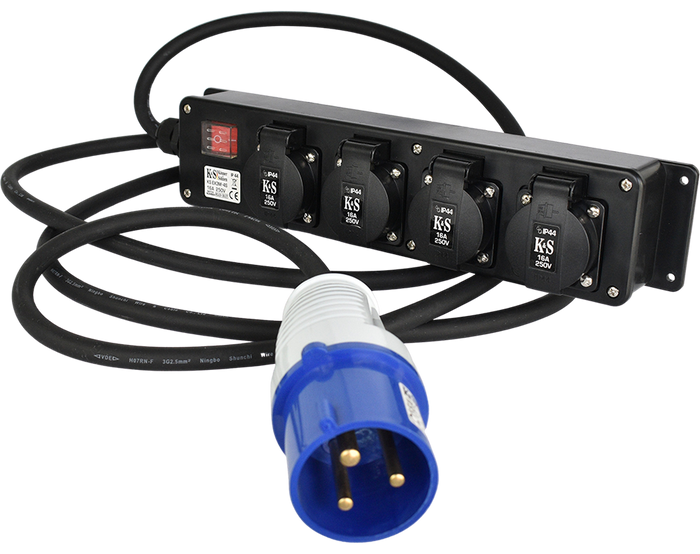 Stopcontactadapter KS EX3M-4S